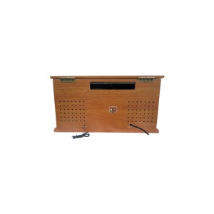 TOCADISCOS DE MADERA RETRO | CD | FM...
