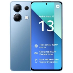 SMARTPHONE REDMI NOTE 13 AZUL 6.67" | 8GB | 256GB | 108/16 MPX XIAOMI