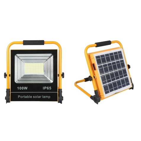 REACONDICIONADO FOCO SOLAR LED 100W...