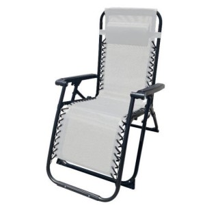 TUMBONA PLEGABLE GRIS DE ACERO CON...