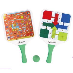 JUEGO DE PALAS DE PLAYA DE MADERA...