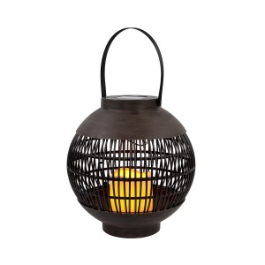 FAROL SOLAR LED REDONDO EXTERIOR...