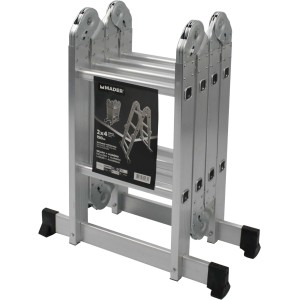 ESCALERA ALUMINIO ARTICULADA 4X2 MADER