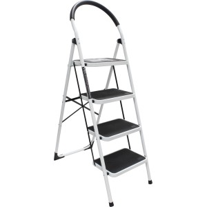 ESCALERA DOMESTICA EN ACERO Y GOMA...