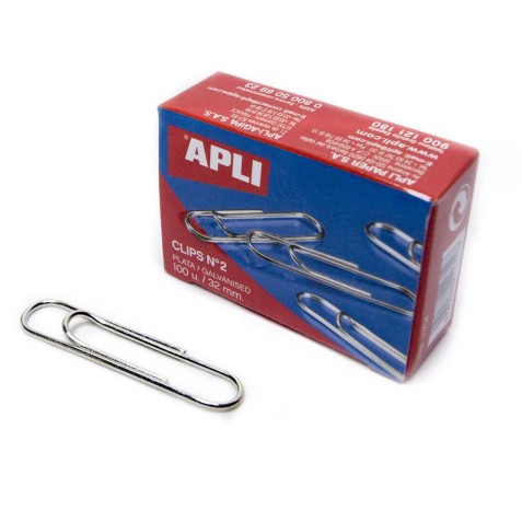 CAJA DE 100 UNIDADES DE CLIPS...