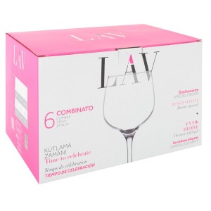 SET 6 COPAS DE COMBINADOS 730CC LAV