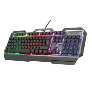 TECLADO METALICO TRUST GXT 856 | RGB...