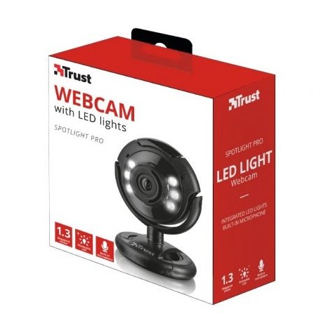 WEBCAM CON MICROFONO TRUST POTLIGHT...