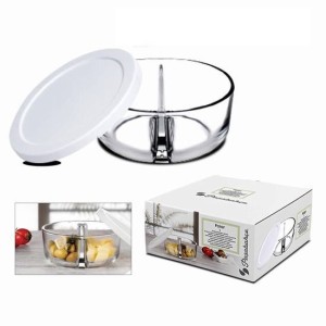 TUPPER CRISTAL CON 2 COMPARTIMENTOS...