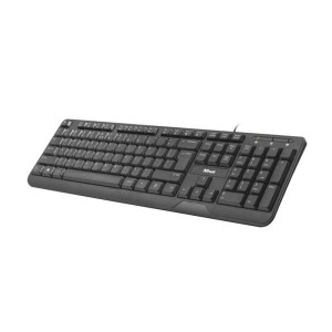 TECLADO MULTIMEDIA ZIVA RESISTENTE...
