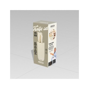 SET 5 CUCHILLOS ACERO INOXIDABLE +...