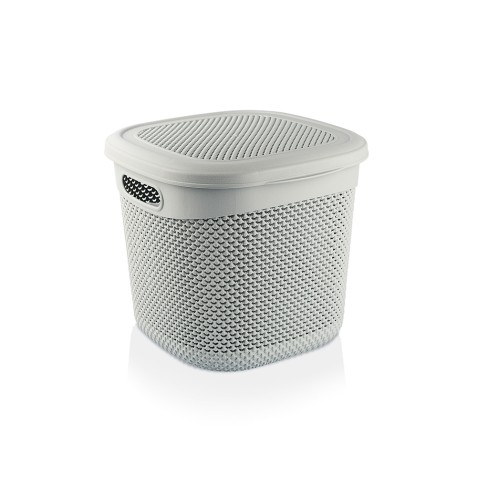 CESTA RESINA RECTANGULAR CON ASAS Y...