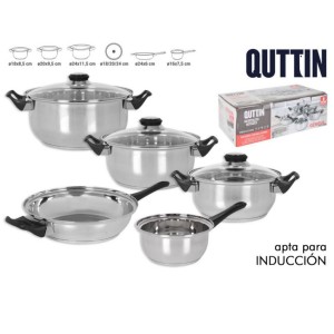 BATERIA DE COCINA 8 PIEZAS INDUCCION...