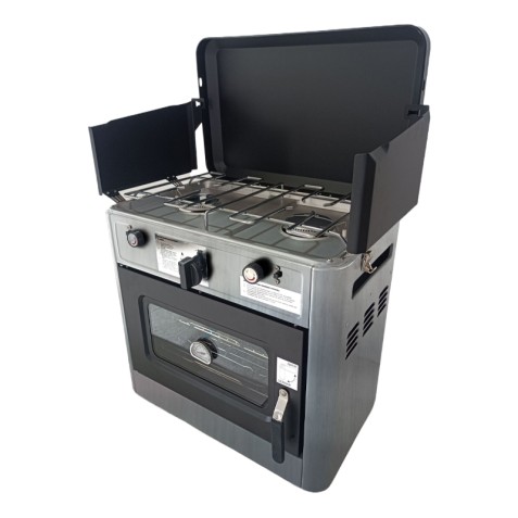REAC COCINA 2 FUEGOS CON TAPA + HORNO...