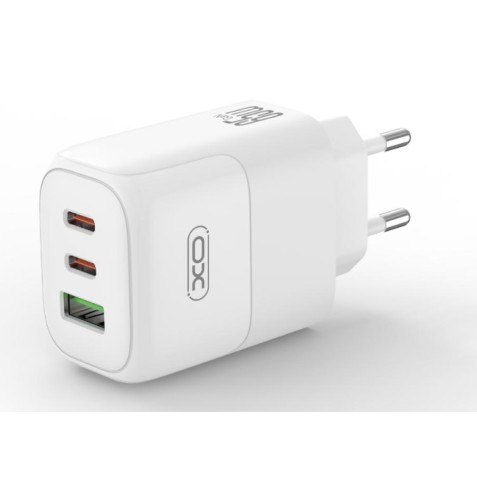 CARGADOR 2X TIPO C + USB 65W CARGA...