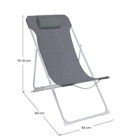 SILLA / TUMBONA PLEGABLE 3 POSICIONES...