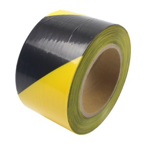 CINTA DE SEÑALIZACION NEGRO-AMARILLO...