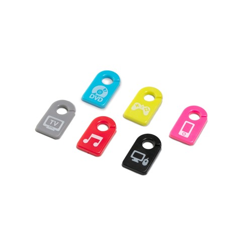 PACK 6 IDENTIFICADORES PARA CABLE...