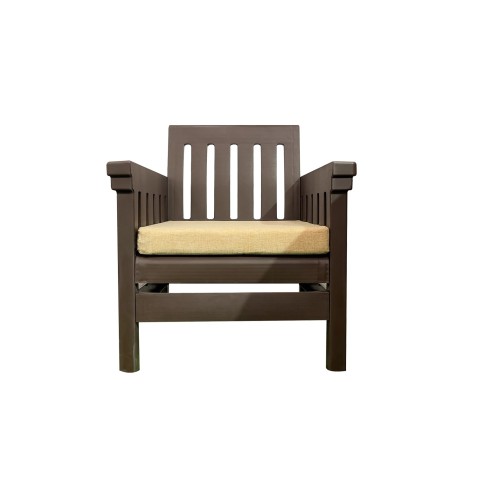CONJUNTO DE JARDIN PALMA MARRON MESA...