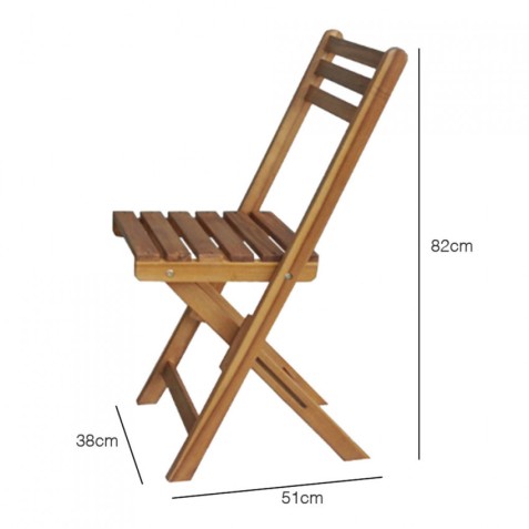 CONJUNTO DE JARDIN PLEGABLE MESA...
