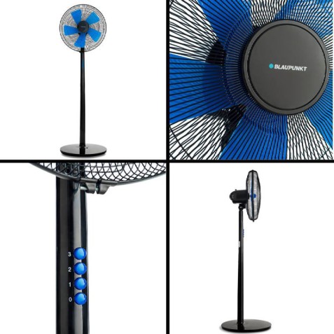 VENTILADOR DE PIE CON BASE REDONDA...