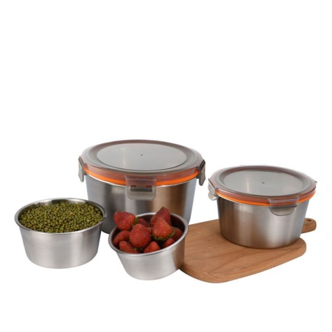 TUPPER ACERO INOXIDABLE 2 LITROS APTO...