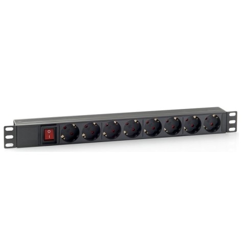 REGLETA PDU RACK 19" 8 TOMAS +...