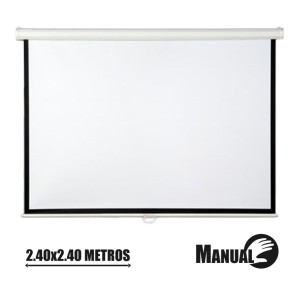 PANTALLA PROYECCION MANUAL 2.40 X...