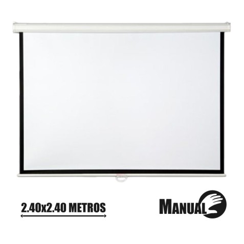 PANTALLA PROYECCION MANUAL 2.40 X...