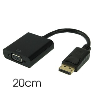 CABLE DISPLAY PORT A VGA 20CM CROMAD