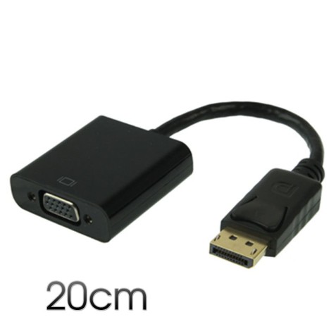 CABLE DISPLAY PORT A VGA 20CM CROMAD