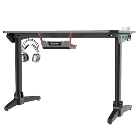 MESA GAMING PRO700 FIBRA CARBONO LUZ...