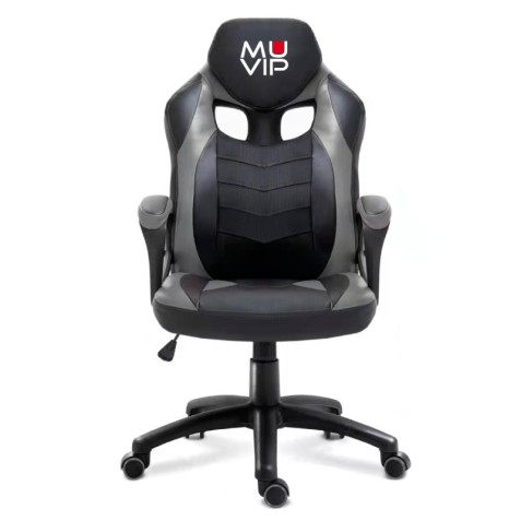 SILLA GAMING GM1400 NEGRO / GRIS MUVIP