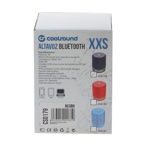 REACONDICIONADO ALTAVOZ BLUETOOTH XXS...