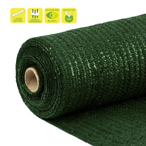 MALLA DE SOMBREO VERDE OSCURO 1.5X50...