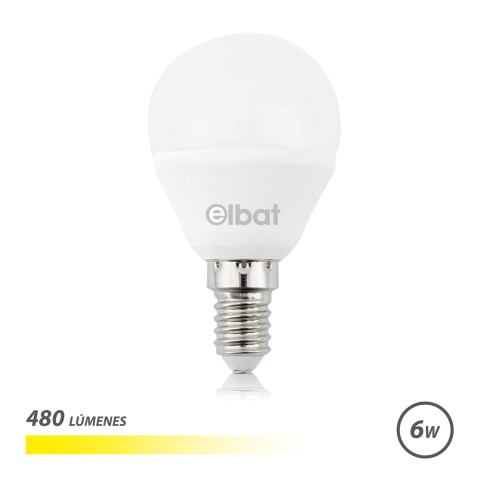 BOMBILLA LED G45 | 6W | 480LM | E14 |...