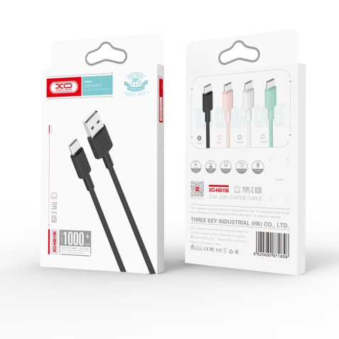 CABLE NB156 SILICONA USB - LIGHTNING...