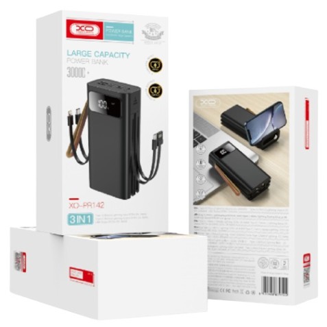 POWERBANK PR142 30000MAH | 4 ENTRADAS...