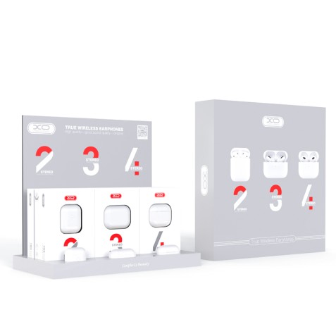 PACK EXPOSITOR 9 AURICULARES TWS XO