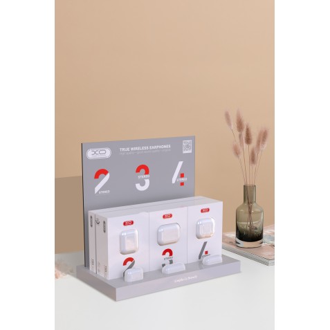 PACK EXPOSITOR 9 AURICULARES TWS XO