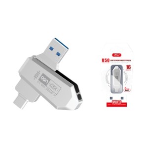PENDRIVE U50 OTG TIPO C USB 3.0 16GB XO
