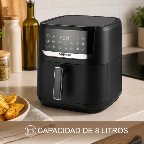 FREIDORA AIRE CALIENTE AIRCOOK 8...