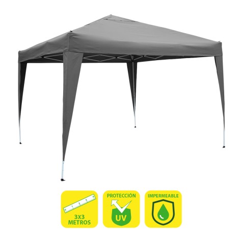 REACONDICIONADA CARPA PLEGABLE ACERO...