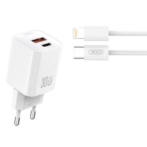 CARGADOR USB+USB-C 30W L149 CON CABLE...