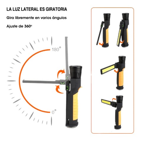 REACONDICIONADA LINTERNA DE TRABAJO +...