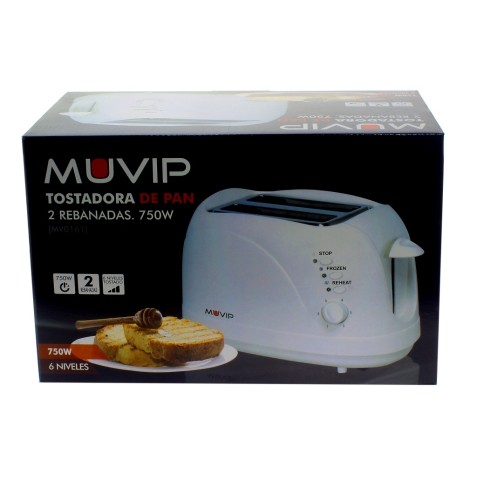 REACONDICIONADA TOSTADORA DE PAN 750W...
