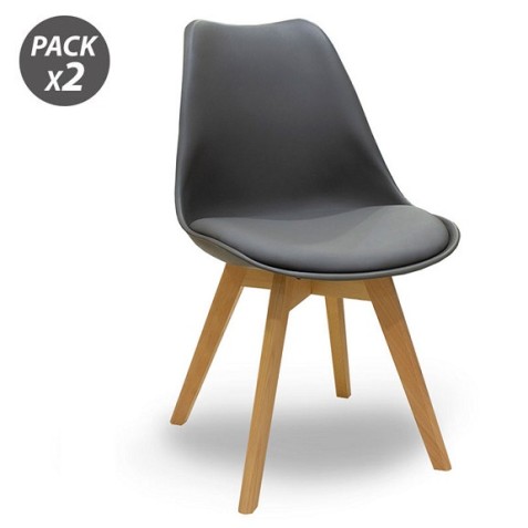 REACONDICIONADO PACK 2 SILLAS DESIGN...
