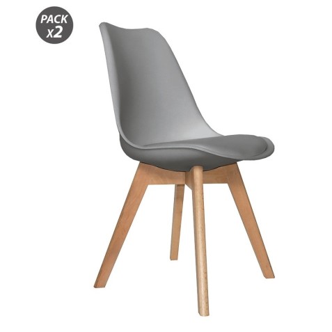 REACONDICIONADO PACK 2 SILLAS DESIGN...