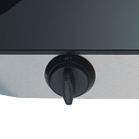 COCINA GAS INOX 2 FUEGOS CRISTAL...
