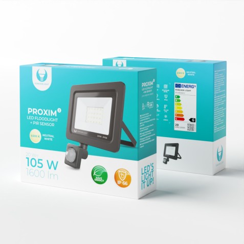 FOCO LED CON SENSOR PROXIM II 20W |...